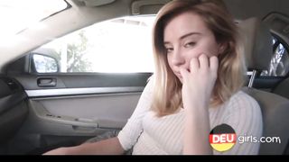 Schritt Schwester fucking mit Bruder im Auto 3