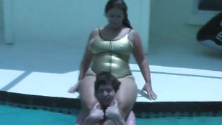 BBW Dominates Weakling 2