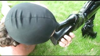 Boots worship in the countryside