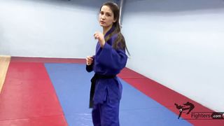Karate girl vs you