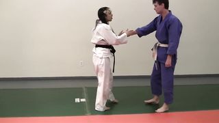 Indra judo lesson