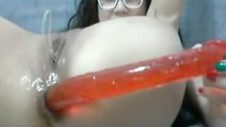 deepest anal dildo ever!