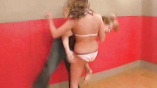 claire - kicking hunter