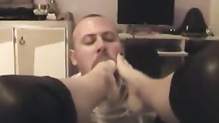 Foot worship humiliation