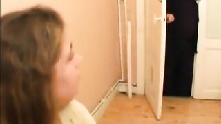 Young Girl plays in Bathroom 2