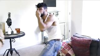 Blonde Beats Him Twice