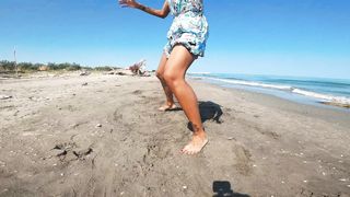 Samy Beach Foot Domination (EXCLUSIVE)