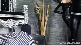 Mistress Gaia punishment accidental touch guilty