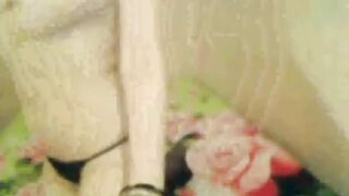 Blonde russian girl show big tits 3