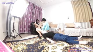 Chinese mistress couple slave