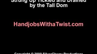 She ties up small slave boy for a handjob 16