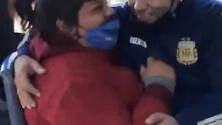 bbw wife lapsitting her husband