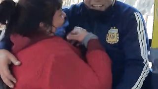 bbw wife lapsitting her husband