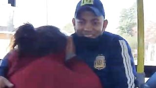 bbw wife lapsitting her husband