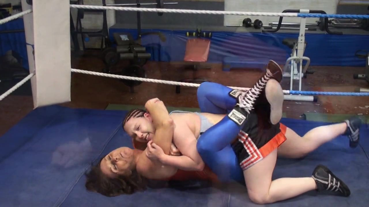 sitting and wrestling