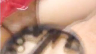 Sex with my big boobs girlfriend in lingerie. 2