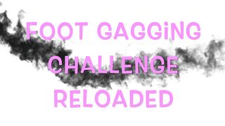 Enola - foot gagging