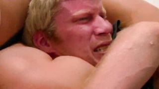 dix destroys blonde dude's ribs