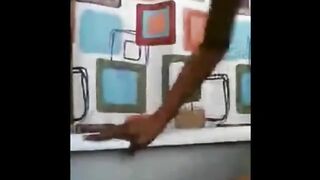 Skype Black Girl Playing