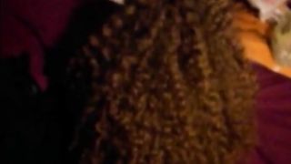 She lets me cum on her panties 3