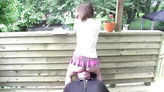 Post tennis match ass licker Princess Dakota