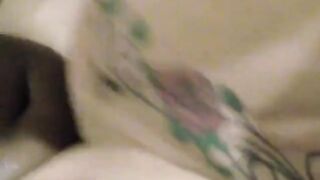 May squirting all over her first BBC.