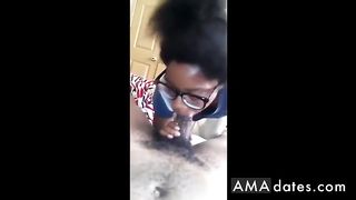 DYNESHA SLOBBIN ON DICK 2