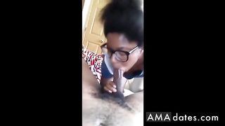 DYNESHA SLOBBIN ON DICK 2