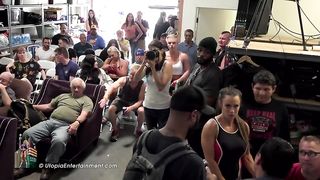 Warrior amazone wrestling VS anat and ava simone