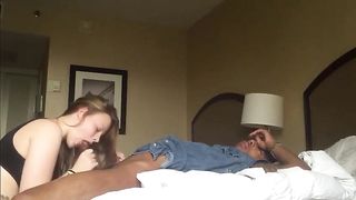 Girl filmed with black guy again