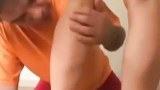 Deejay muscle worship