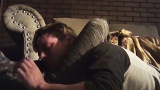 ScissorSara triangle chokes headscissors her boyfriend knockout