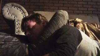 ScissorSara triangle chokes headscissors her boyfriend knockout