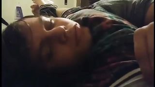 ScissorSara knockout her boyfriend in front headscissors again