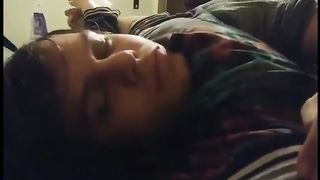 ScissorSara knockout her boyfriend in front headscissors again