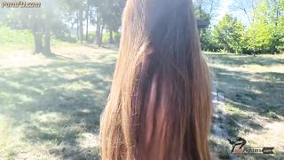 Strong karate bare feet beat two guys