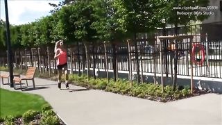 Pervert love dirty feet socks park