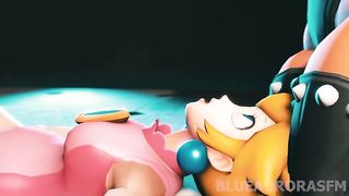 Facesitting bowsette