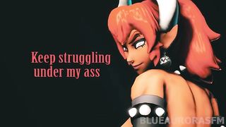 Facesitting bowsette