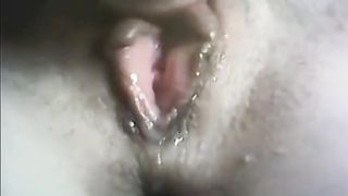 My tongue on her clit she runs from really wet 2