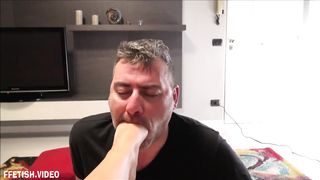 FootDominas - Gabriella foot worship and gagging