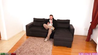 Italian lesbians Handjob foot worship