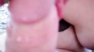 Whore Hired To Clean The Smegma From His Dick