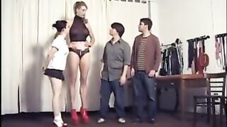 Goddess Severa and short woman