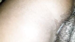 Round ass black girl loves anal (anal creampie)