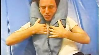 francesa foot in mouth wrestling