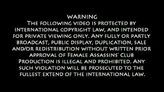 Femdom Foot scissors