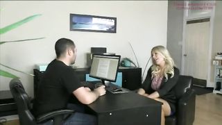 Femdom Foot scissors