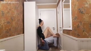 Ekaterina Lisina and Short man