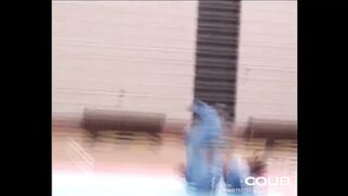 Karate dominant girl